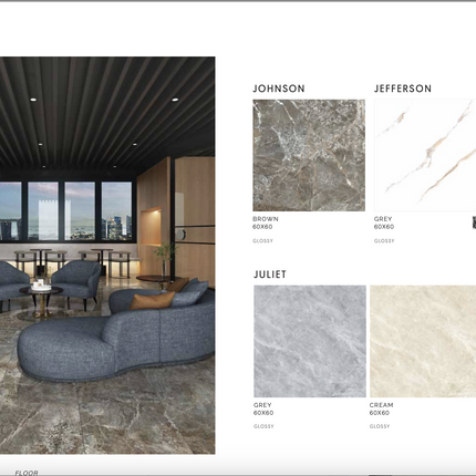 Keramik Platinum 60x60 Glossy 4pcs/Dos