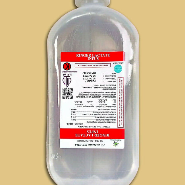 Ringer Laktat/ Ringer Lactate, @500 mL