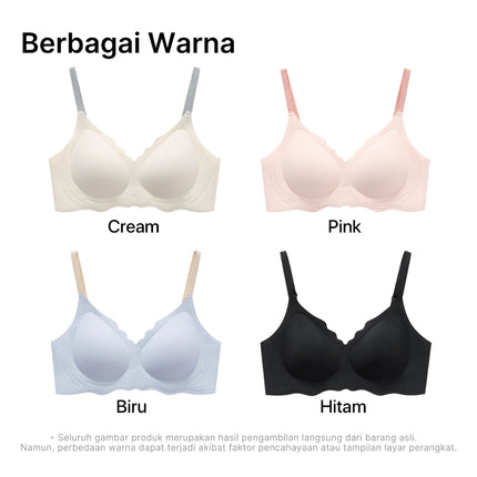 GRENEY_Gbras-Push Up Seamless Bra Wanita Tanpa Kawat Pakaian Dalam Cup Bisa Dilepas Gesper-2 89418