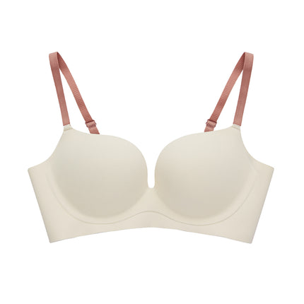 GRENEY-Gbras-Bra One Piece Warna Kombinasi Tanpa Kawat Warna Sport Push Up -89616