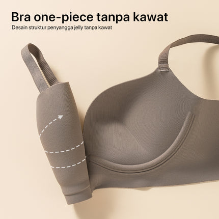 GRENEY-Gbras-Bra (2pcs) One Piece Warna Kombinasi Tanpa Kawat Warna Sport Push Up -89616