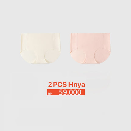 GRENEY-Gbras-Paket Celana Dalam (4PCS) CD Adem Seamless Celana Dalam Cotton Wanita Panties Sexy Warna Random-89634