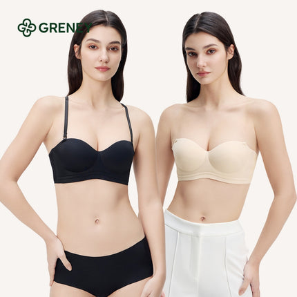 GRENEY-Gbras- Bra Multi Model Bergesper Tali Bisa Dilepas Pakaian Dalam Push Up Bra Wanita Sport Tanpa Kawat Busa 89659