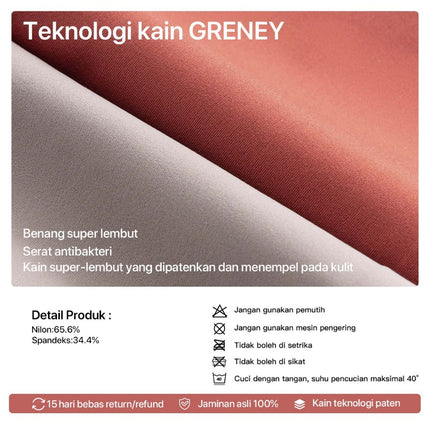 GRENEY-Gbras-(2pcs)Bra Bigsize Tali Bra Lebar Bergesper Pakaian Dalam Push Up Bra Wanita Sport Tanpa Kawat Busa Bh 89667