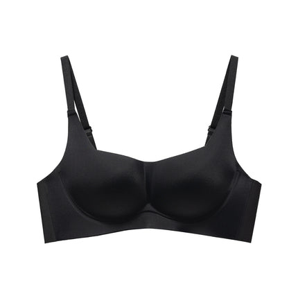 GRENEY - Gbras - Bra Cup Candy bra wanita One-piece sekaligus tanpa kawat seamless menopang dengan gesper nyaman - 89740