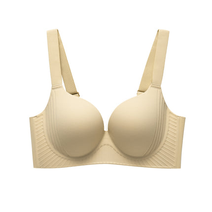 GRENEY-Gbras-Bra Jumbo Big Size Desain Cup Pijat Tanpa kawat Push Up Seamless Bra Cup Tipis Desain partikel Pijat PD-89849