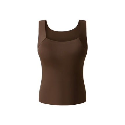 GRENEY-Tank Top Wanita Dengan Cup Bra Empuk Cup Selembut senyaman Wanita Antibakteri Bra Rompi Seamless Tanpa Jejak 0-sense Bra Rompi Panjang Leher Bulat Pakaian Dalam Push Up Bra Wanita Sport Tanpa Kawat Busa Dilengkapi dengan cup anti tembus-89911