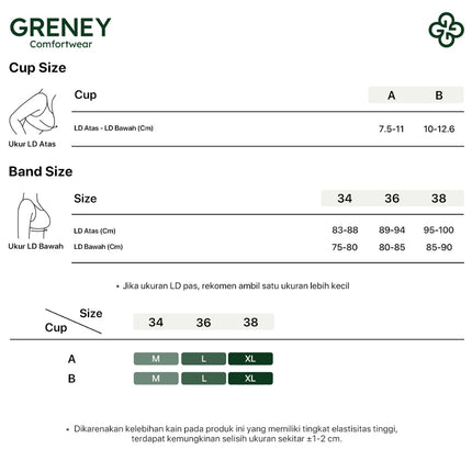 Greney-Bra Push Up W Sayap Tinggi Cup 3D Soft bone di sayap menutupi lipatan nakal Membentuk PD bulat & penuh Bagian bawah berbentuk W, cup tebal, menopang kuat 89972