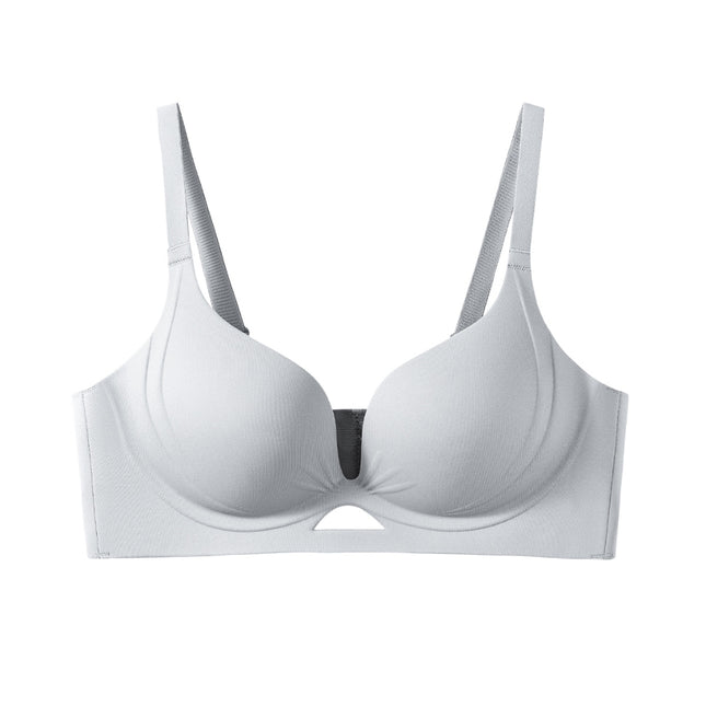 Greney-Bra Push Up W Sayap Tinggi Cup 3D Soft bone di sayap menutupi lipatan nakal Membentuk PD bulat & penuh Bagian bawah berbentuk W, cup tebal, menopang kuat 89972