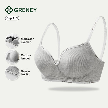 Greney - Bra Push Up Tali Huruf 89977