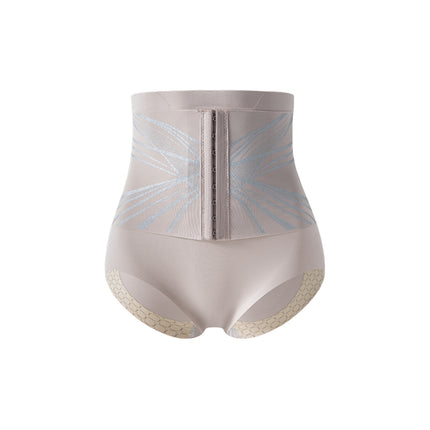 Greney-CD Korset Membentuk Perut Datar Mengangkat Bokong Desain membentuk pinggang Lapisan dalam bernapas Bahan ringan & tipis Anti gerah Menggunakan 3 baris kancing kokoh High Waist Shaping Pants 90007