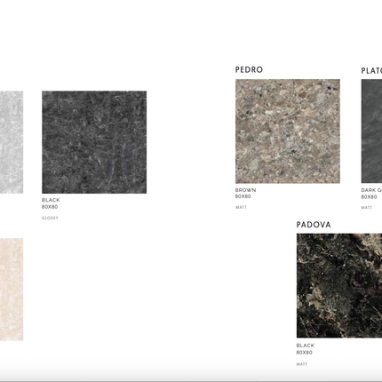 Keramik 80x80 Glossy, 3PCS/Dos