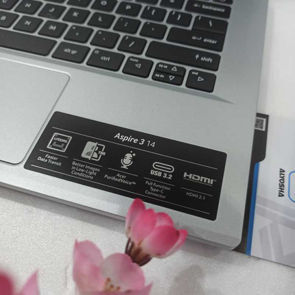 Acer Aspire 3 A314-35-C91Z - Silver [Intel Quad core N5100-8GB-SSD 512GB]