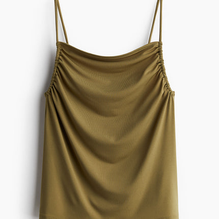 H&M Wanita Atasan strap ruched
