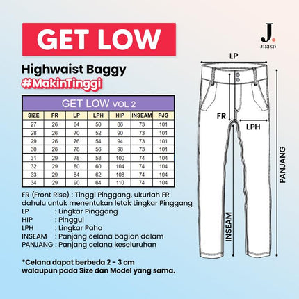 JINISO - Baggy Loose Get Low Jeans Vol. 2