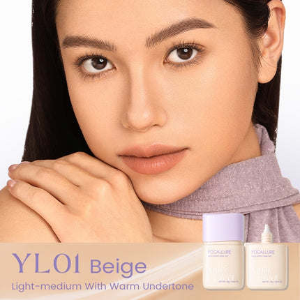 FOCALLURE Bare Multi Effect Skin Tint SPF30 PA+++ Lightweight Foundation Satin Finish