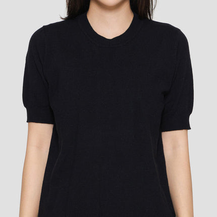 Connexion Basic Rajut Kaos Lengan Pendek Wanita 121903503