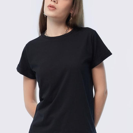 COLORBOX Basic Short Sleeve T-Shirt Black