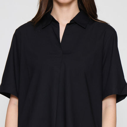 Connexion Basic V Neck Plain Look Kemeja Wanita 121835542