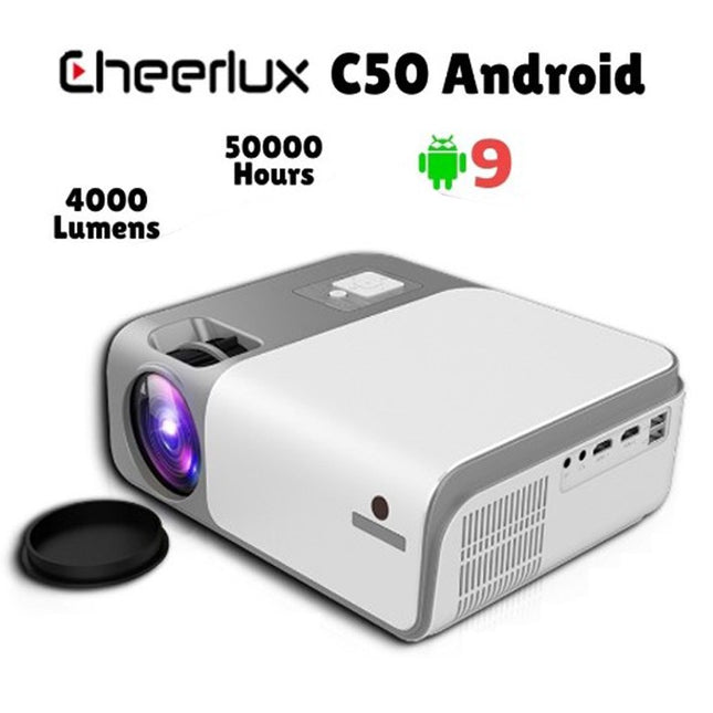 Cheerlux C50 Android HD Projector Cheerlux C50 4000 Lumens