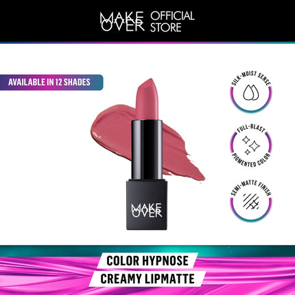 MAKE OVER Color Hypnose Creamy Lipmatte 4.3 g - Lipstick