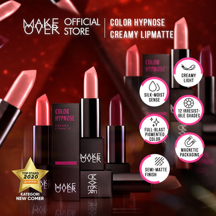 MAKE OVER Color Hypnose Creamy Lipmatte 4.3 g - Lipstick