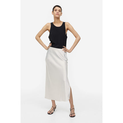H&M Wanita Column skirt