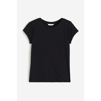 H&M Wanita Cotton T-shirt 1211595_1
