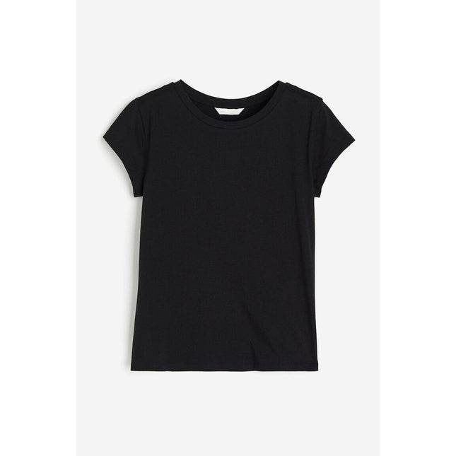 H&M Wanita Cotton T-shirt 1211595_1