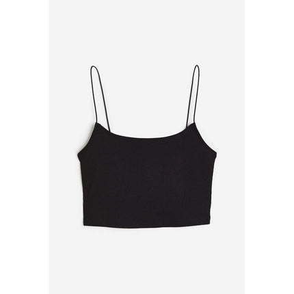 H&M Wanita Cropped strappy top
