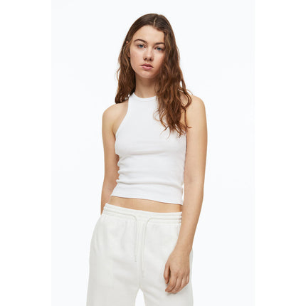 H&M Wanita Cropped vest top
