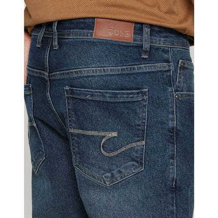 Cole Denim Celana Panjang Basic Pria Non Whisker Regular 119978385