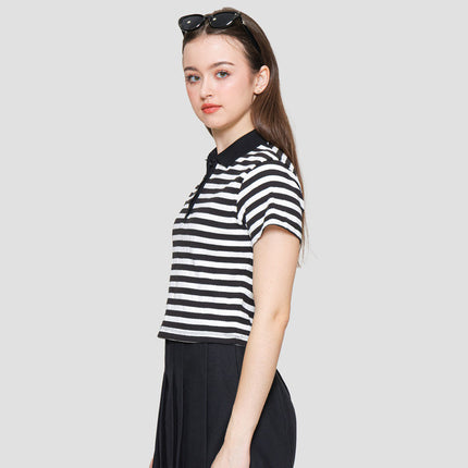 Nevada Drop Needle Stripe Kaos Polo Wanita 121586884