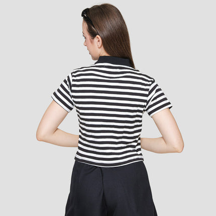 Nevada Drop Needle Stripe Kaos Polo Wanita 121586884