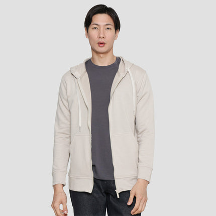 Nevada French Terry Jaket Hoodie Pria 121383905