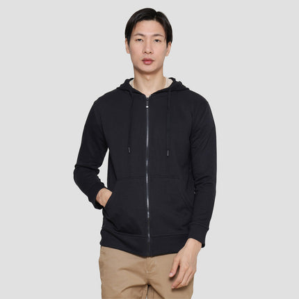 Nevada French Terry Jaket Hoodie Pria 121383905