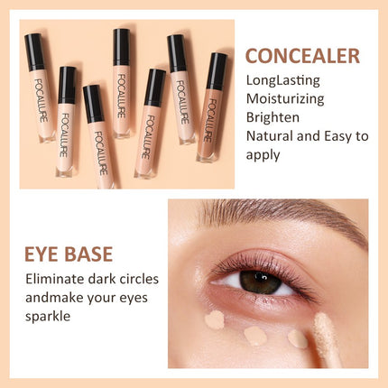 FOCALLURE Full Coverage Concealer Liquid concealer