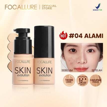 FOCALLURE Full Coverage Oil-control Fluid Foundation