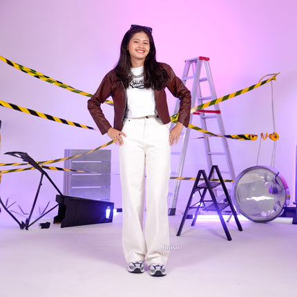 JINISO - Highwaist Adjustable Baggy Jeans 442 UNDER AGE