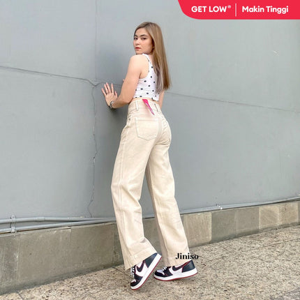 JINISO - Highwaist Baggy Jeans 504 GET LOW