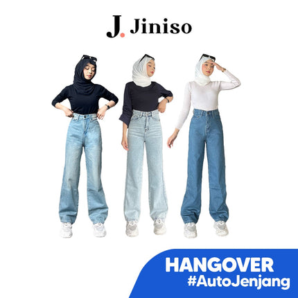 JINISO - Highwaist Loose Hangover Jeans Vol. 3