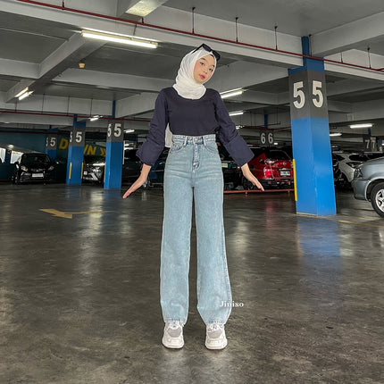 JINISO - Highwaist Loose Hangover Jeans Vol. 3