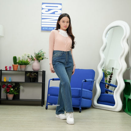JINISO - Highwaist Loose Jeans 813 HANGOVER