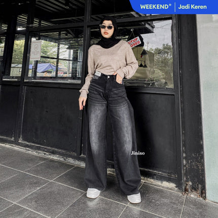 JINISO - Highwaist Oversize Baggy Loose Jeans 781 WEEKEND