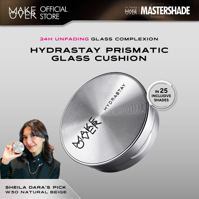 MAKE OVER Hydrastay Prismatic Glass Cushion
