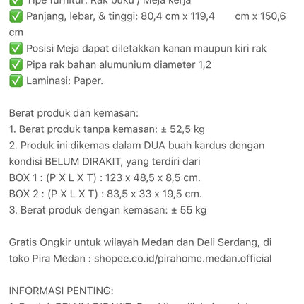 Meja kantor, meja kerja, meja rak, meja lemari, meja