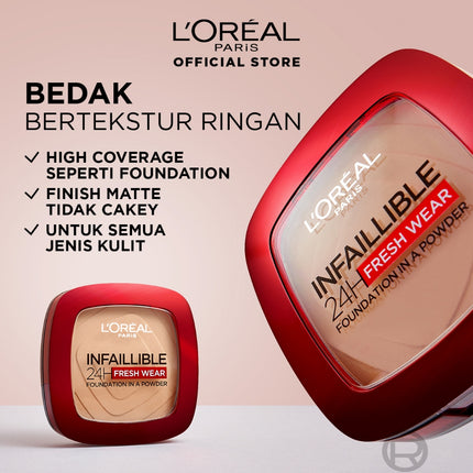 L'Oréal Paris Infallible 24h Fresh Wear Powder Foundation