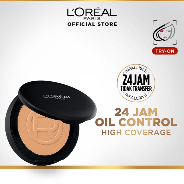 L’Oreal Paris Infallible Oil Killer High Coverage Powder Foundation Make Up