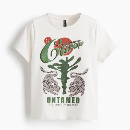 H&M Wanita Kaos Katun