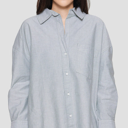 Suko Kemeja Oxford Oversized Lengan Panjang Wanita 121784553